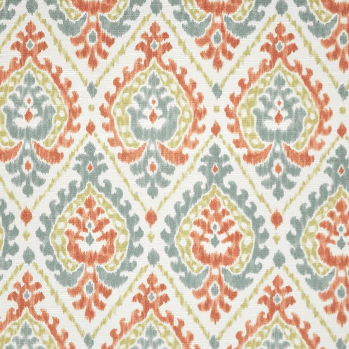 Lotus # 341 Coral by Maxwell Designer Fabric Color Theory-Vol.V Sorbet 100% COTTON SPAIN V-13.5"H-6.75" 54" - Swanky Fabrics -