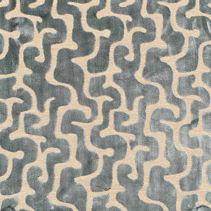 Lochlan Teal by Magnolia Fabric - 59Poly49Visc Belgium 50000 Horizontal: 7 and Vertical: 9 54" - Fabric Carolina -