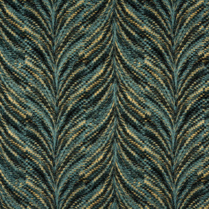 Lockhart 10 Turquoise by Marcus William Fabric