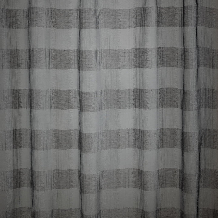 Lodi 2 Charcoal by Marcus William Designer Fabric Kai/Marcus William Twilight 80% Polyester 20% Linen TURKEY Horizontal: 6.625 and Vertical: 5.5 110 in - Swanky Fabrics -