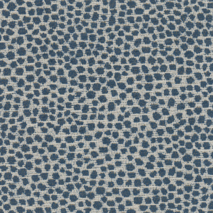 Lollypop 1 Navy by Stout Designer Fabric LIVING IS EASY DELFT/INDIGO 100%POL CHINA Horizontal: 13.750 and Vertical: 7.000 55.5 in - Swanky Fabrics -