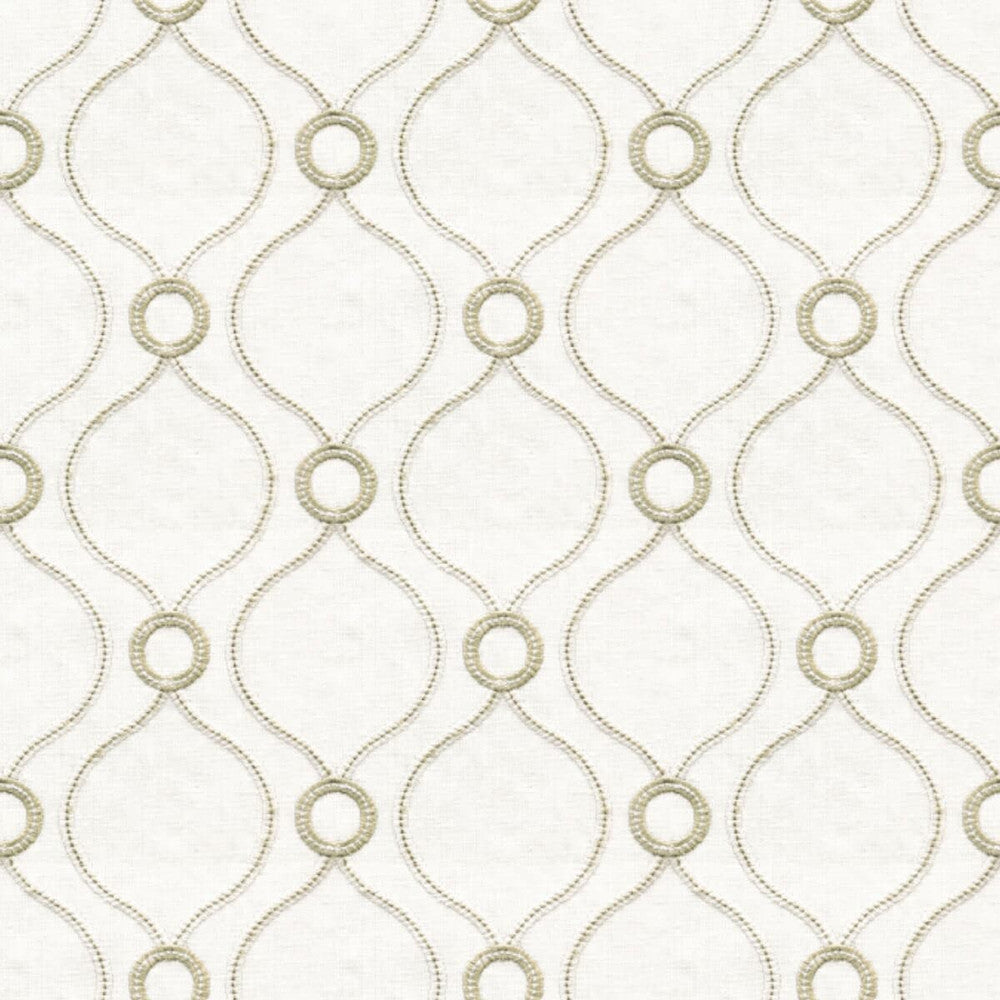 Looping 4 Birch by Stout Fabric COLOR MY WINDOW EMBROIDERY/SNOW 70%POL 30%COT %PEMB INDIA FLAME RETARDANT-U.F.A.C. CLASS 1 CATB 117-2013 WYZENBEEK 7 000 DOUBLE RUB WEAR TEST (LIGHT DUTY) </p><p>Repeat: 4.5 54 in - Fabric Carolina -