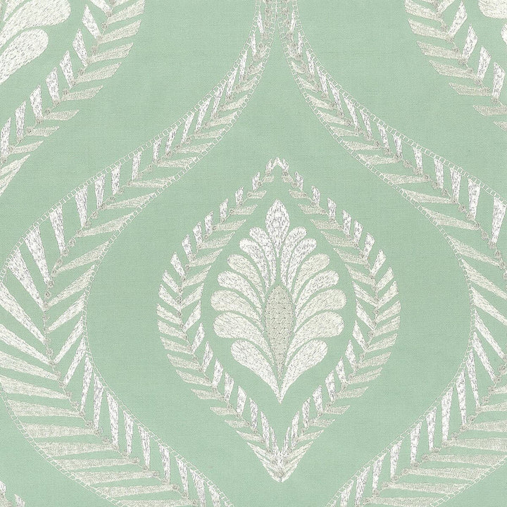 Loretta 3 Seamist by Stout Designer Fabric EMBROIDERY IV 100%COT %BEMB INDIA </p><p>Repeat: 15.125 51.5 in - Swanky Fabrics -