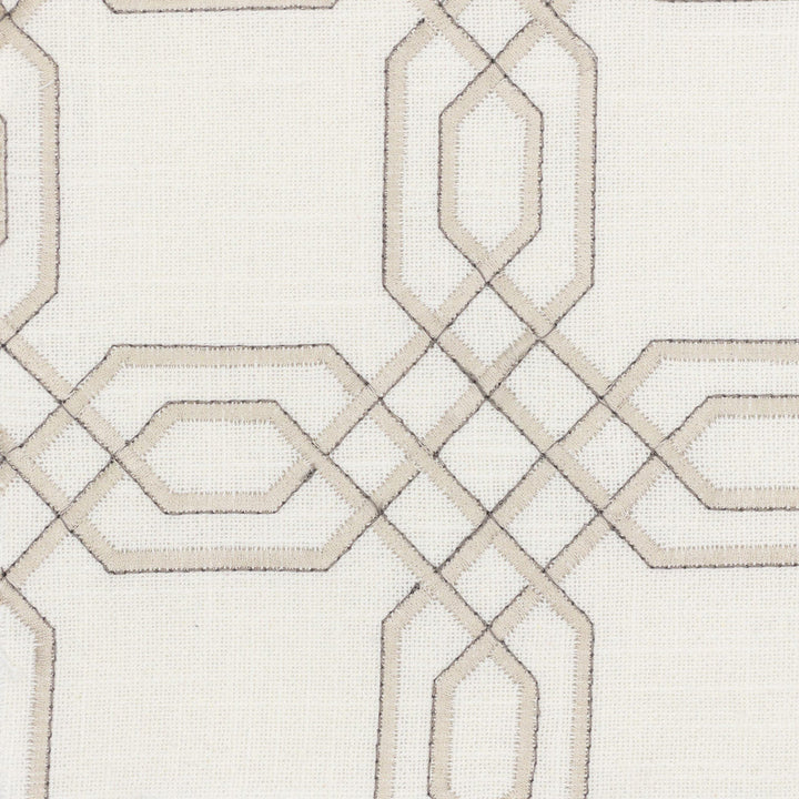 Lorient 1 Mushroom by Stout Fabric Stout Fabric Lorient 1 MushroomFabric COLOR MY WINDOW IVORY/BURLAP 100%COT %PEMB INDIA </p><p>Repeat: H: 5.500, V: 5.000 50 in - Fabric Carolina -