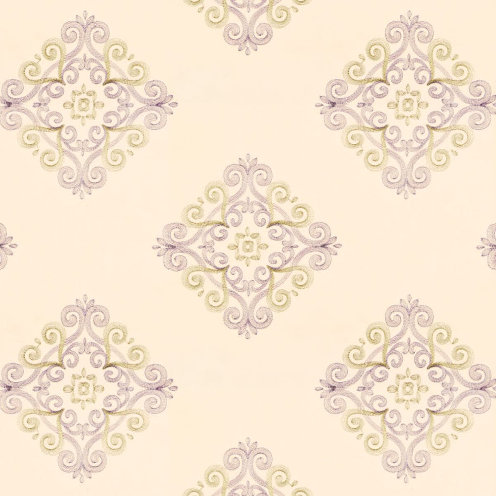 Lost 1 Thistle by Stout Fabric Rainbow Library Leaf/Lavender 100% Cotton Viscose Embroidery CHINA FLAME RETARDANT-U.F.A.C. CLASS 1 (OR A) CATB 117-2013 WYZENBEEK 60 000 DOUBLE RUB WEAR TEST (HEAVY DUTY) Horizontal: 13.25 and Vertical: 11.5 54 in - Fabric Carolina -