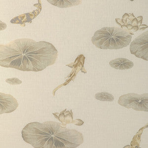 Lotus Print Sandstone LOTUSPRINT.16.0 by Kravet Couture Fabric