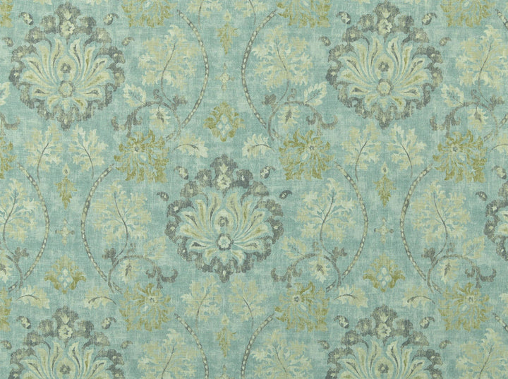 Lotus 545 Mineral by Covington Fabric 55% LINEN, 45% VISCOSE Korea 12000 Horizontal: 27 and Vertical: 26 55 - Fabric Carolina -