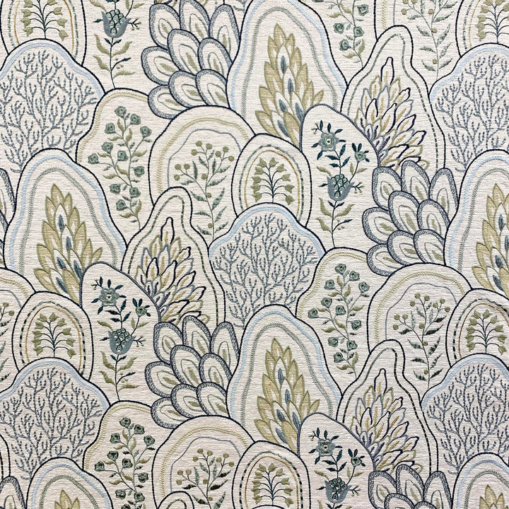 Louisa Serene by Magnolia Fabric - 61 Vis, 17 Cot, 14 Lin, 8 Poly (Emb- 63 C, 37 V) India Horizontal: 26 and Vertical: 18 55 - Fabric Carolina -