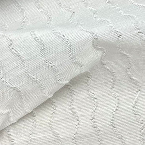 Celestial Louise Blanc by Europatex Fabric