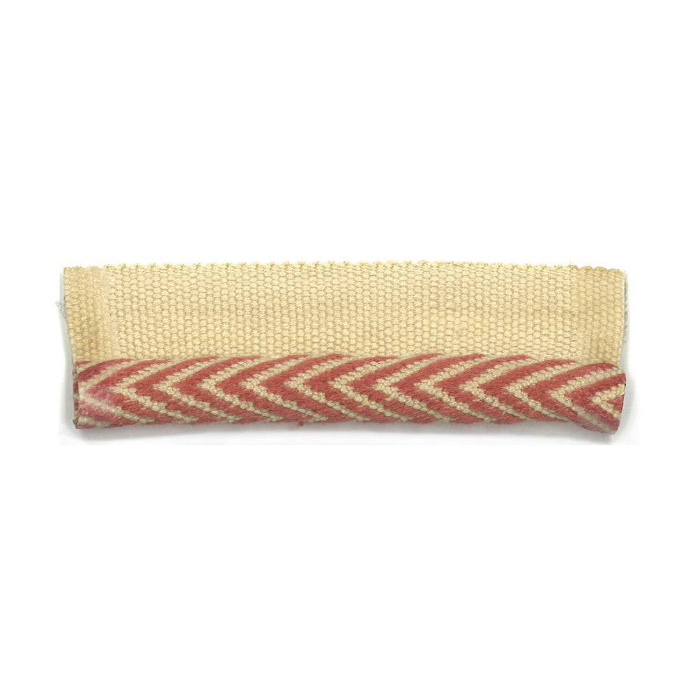 Louvre 4 Tearose by Stout Trim New World Trim Volume Ii 45% Linen 41% Cotton 14% Spun Viscose CHINA Horizontal: 0.25 and Vertical: 0 1.38 in - Fabric Carolina -