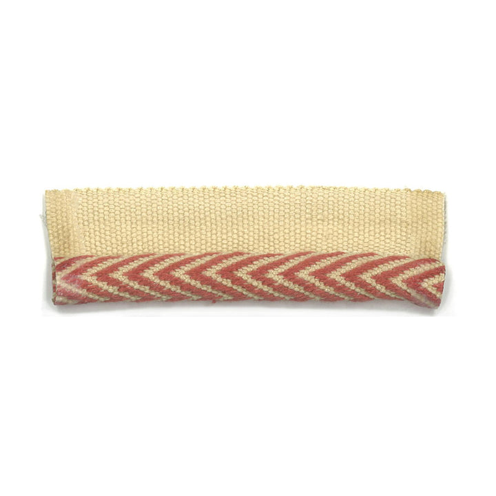 Louvre 4 Tearose by Stout Trim Stout Trim Louvre 4 TearoseTrim NEW WORLD TRIM VOLUME II 45%LIN 41%COT 14%SVI CHINA </p><p>Repeat: H: 0.250, V: 0.000 1.38 in - Fabric Carolina -