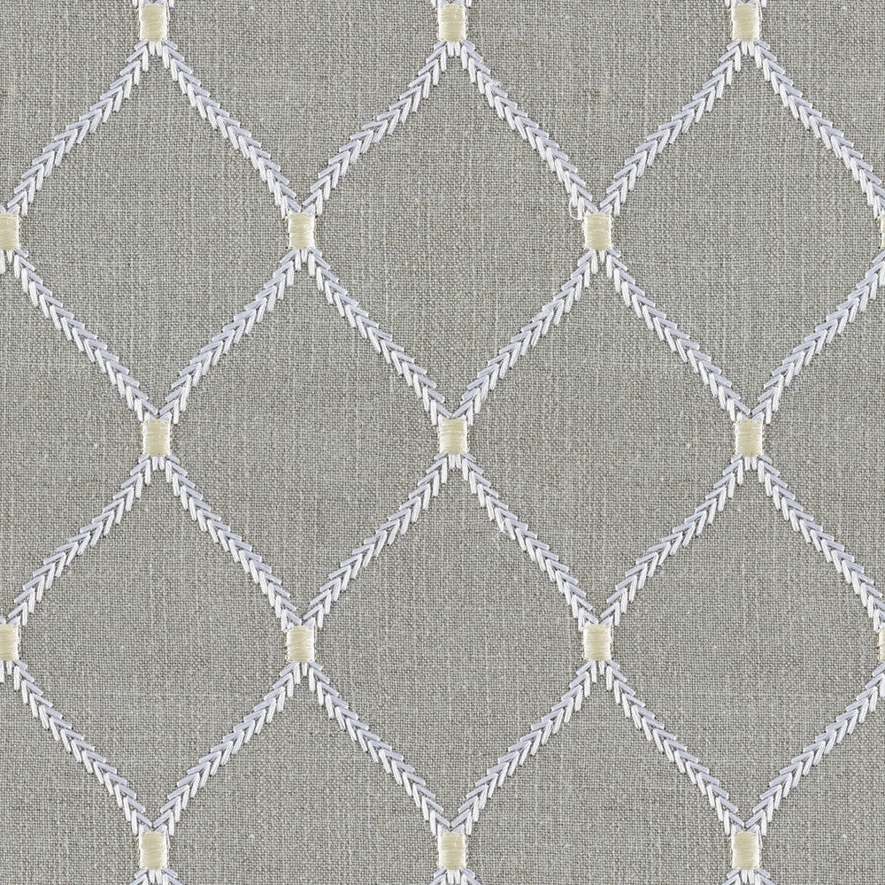 Lowell Chinchilla by Magnolia Fabric - 20% Linen, 45% Viscose, 35% Polyester China Horizontal: 4.3 and Vertical: 5.1 50 - Fabric Carolina -