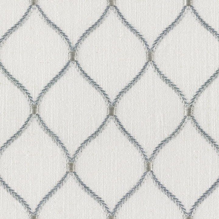 Lowell Ice by Magnolia Fabric - 20% Linen, 45% Viscose, 35% Polyester China Horizontal: 4.3 and Vertical: 5.1 50 - Fabric Carolina -