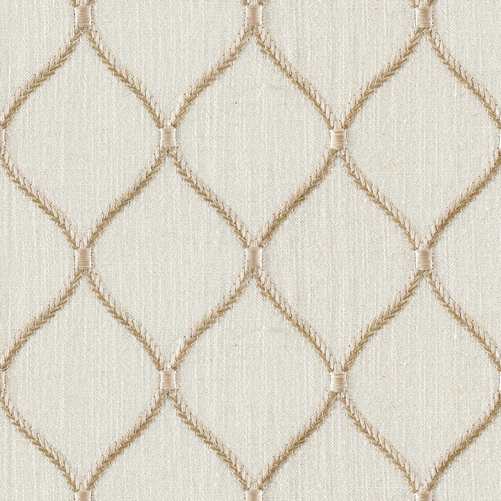 Lowell Quartz by Magnolia Fabric - 20% Linen, 45% Viscose, 35% Polyester China Horizontal: 4.3 and Vertical: 5.1 50 - Fabric Carolina -
