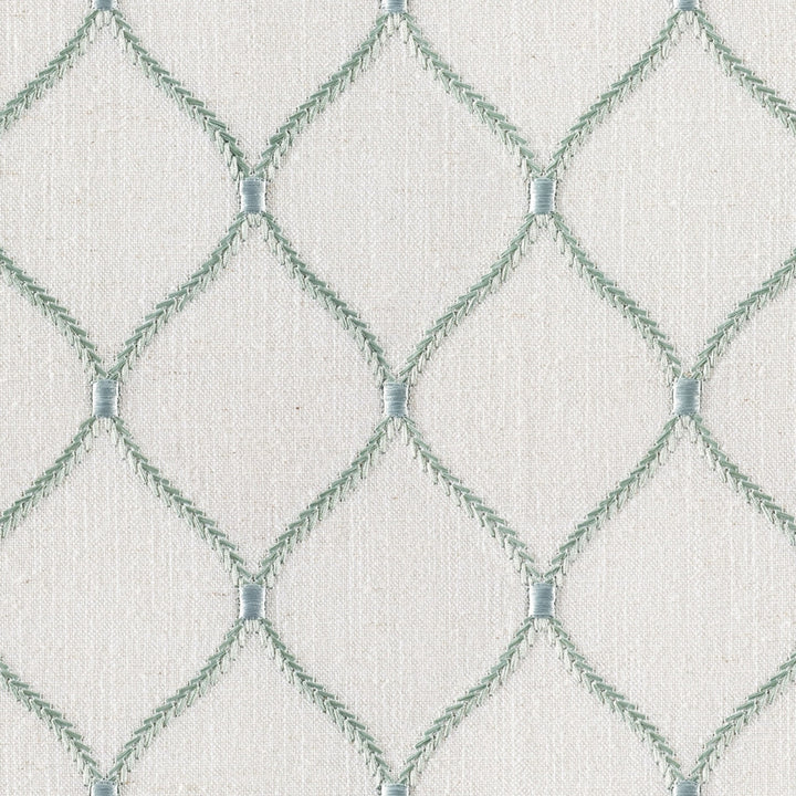 Lowell Seapearl by Magnolia Fabric - 20% Linen, 45% Viscose, 35% Polyester China Horizontal: 4.3 and Vertical: 5.1 50 - Fabric Carolina -
