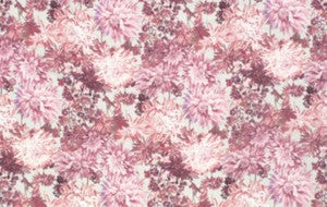 Scalamandre Fabric Grey'S Flower Garden Pinks