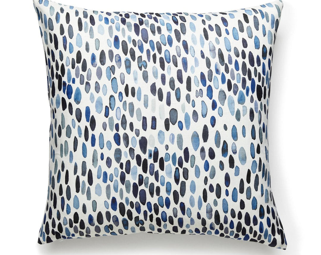 Jamboree Pillow 22 X 22 - Blues LOJAMBPILL0004 by Scalamandre Designer Pillow