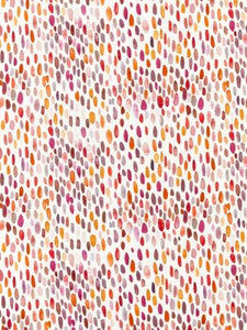Scalamandre Fabric Jamboree Linen Print Wild Berry