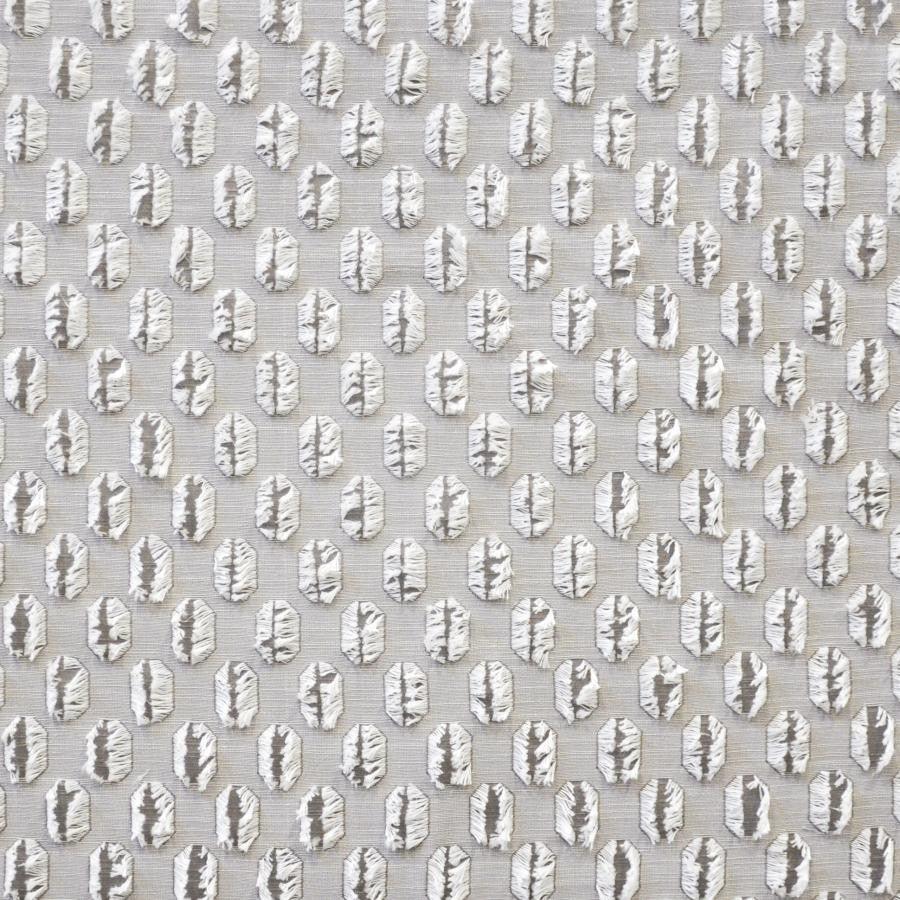 Lucarno # 523 Urban Grey by Maxwell Fabric Color Theory-Vol.V Rocksalt 69% POLYESTER/31% COTTON INDIA V-1.75"H-1.25" 57" - Fabric Carolina -