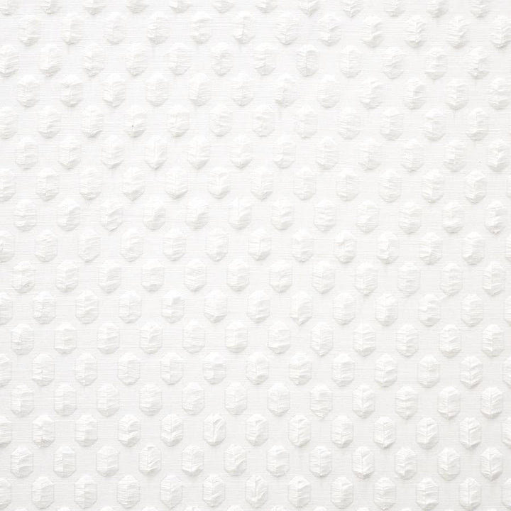Lucarno # 527 Optic White by Maxwell Designer Fabric Color Theory-Vol.V Rocksalt 69% POLYESTER/31% COTTON INDIA V-1.75"H-1.25" 57" - Swanky Fabrics -
