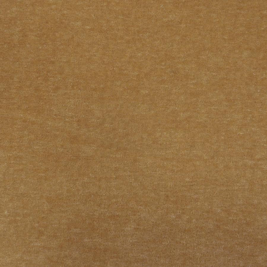 Lemaire # 403 Camel by Maxwell Fabric 100% MOHAIR 100% POLYESTER BACKING USA 54" - Fabric Carolina -