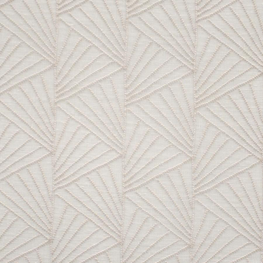 Ladysmith # 416 Primrose by Maxwell Fabric Sheer Threads 100% POLYESTER TURKEY V-4" H-3.25" 120" EMB. WIDTH 108" - Fabric Carolina -