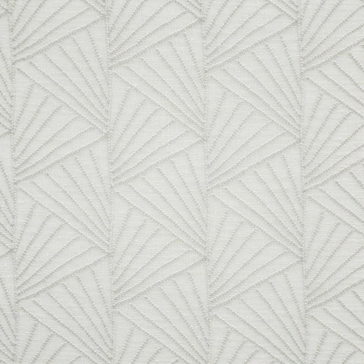 Ladysmith # 420 Crystal by Maxwell Fabric Sheer Threads 100% POLYESTER TURKEY V-4" H-3.25" 120" EMB. WIDTH 108" - Fabric Carolina -