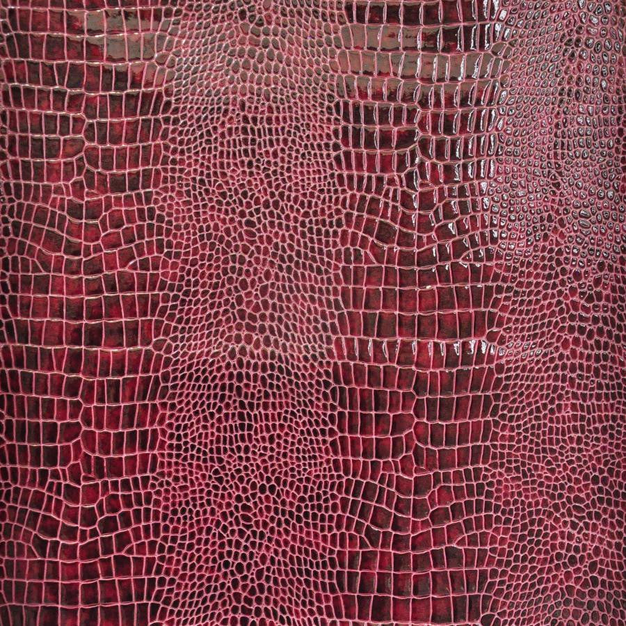 Lizzie # 725 Merlot by Maxwell Fabric Easy Rider Viii FACE: 100% PVC
BACKING: 65% POLYESTER KOREA V-7.5" H-8.5" 54" - Fabric Carolina -