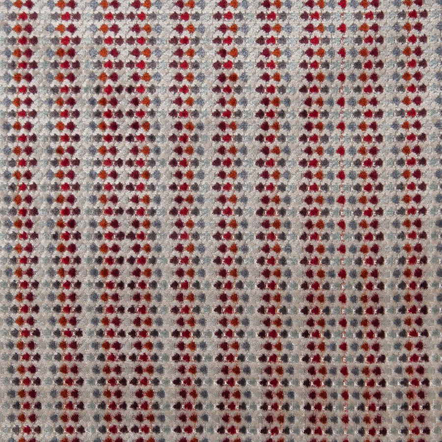 Lecco # 643 Ribbon by Maxwell Designer Fabric Performance Cut Velvets 52% VISCOSE
43% POLYESTER
5% COTTON BELGIUM V-0.8"H-13.8" 55" - Swanky Fabrics -
