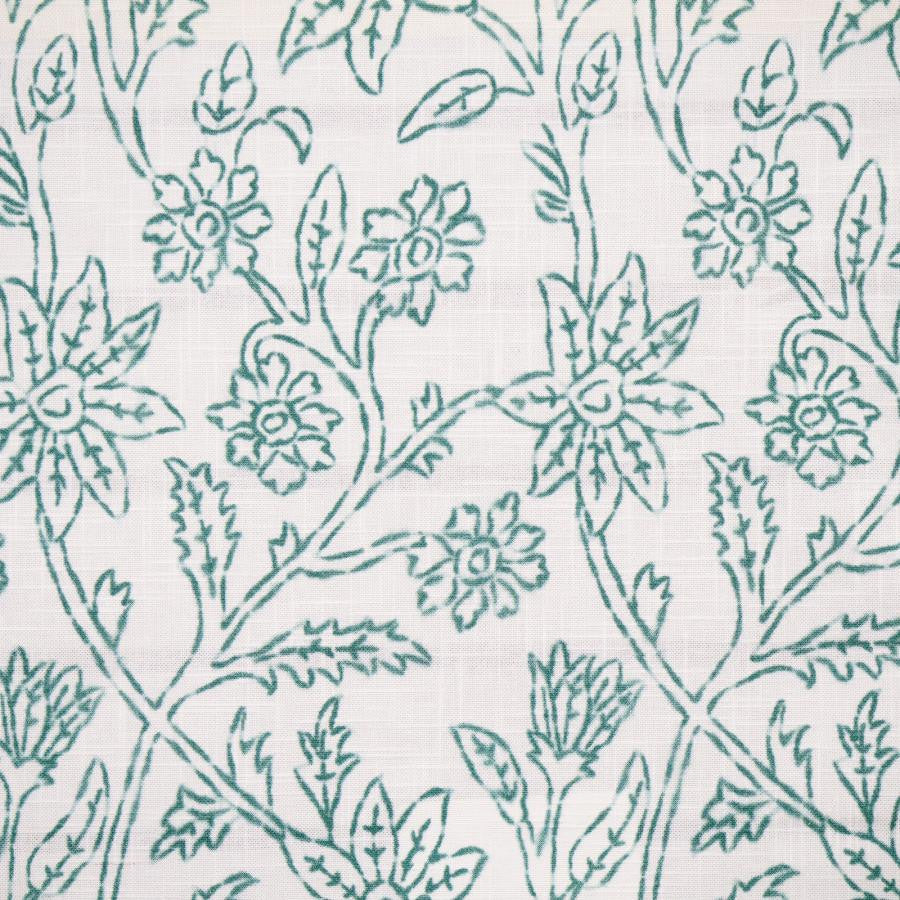 Laval # 316 Aquifer by Maxwell Fabric Color Theory-Vol.Viii Rosemary 100% COTTON SPAIN V-16" H-9" 55" - Fabric Carolina -
