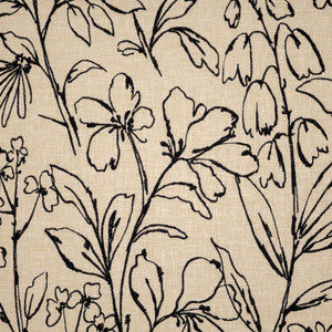 Lobelia # 205 Carbon by Maxwell Fabric