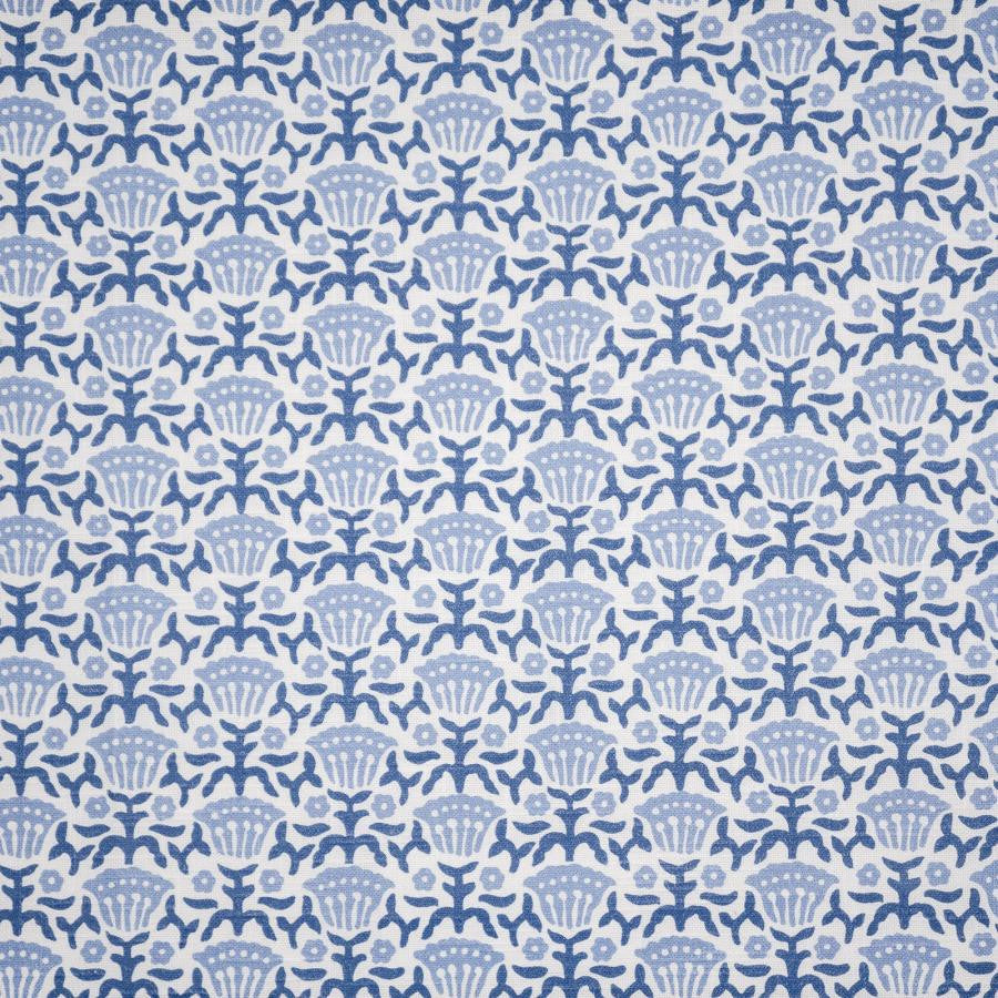 Lovage # 125 Arita by Maxwell Designer Fabric Color Theory-Vol. Ix Pacific 100% COTTON SPAIN V-3.5" H-2.3 55" - Swanky Fabrics -