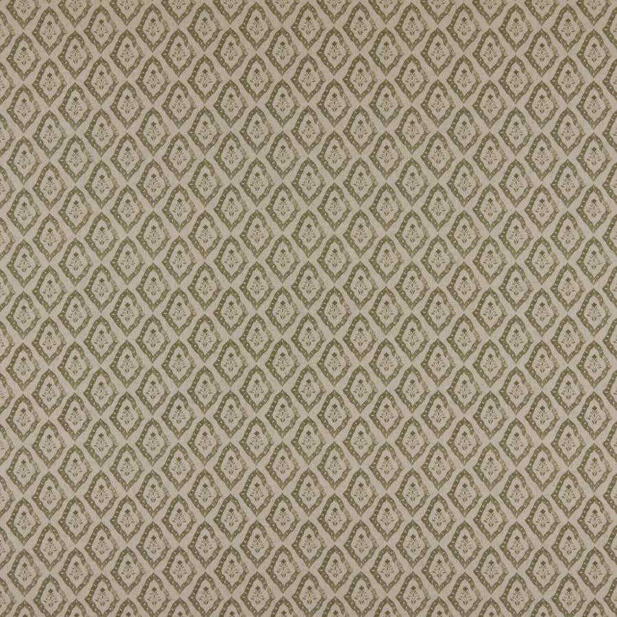 Lottie # 511 Thyme by Maxwell Designer Fabric Print Gallery Iii 85% COTTON
15% LINEN SPAIN V-2.4" H-2.4" 54" - Swanky Fabrics -