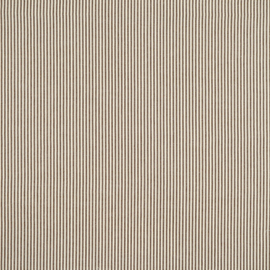 Logan # 756 Espresso by Maxwell Designer Fabric Stripes & Checks Iv 100% COTTON INDIA H-0.25" 54" - Swanky Fabrics -