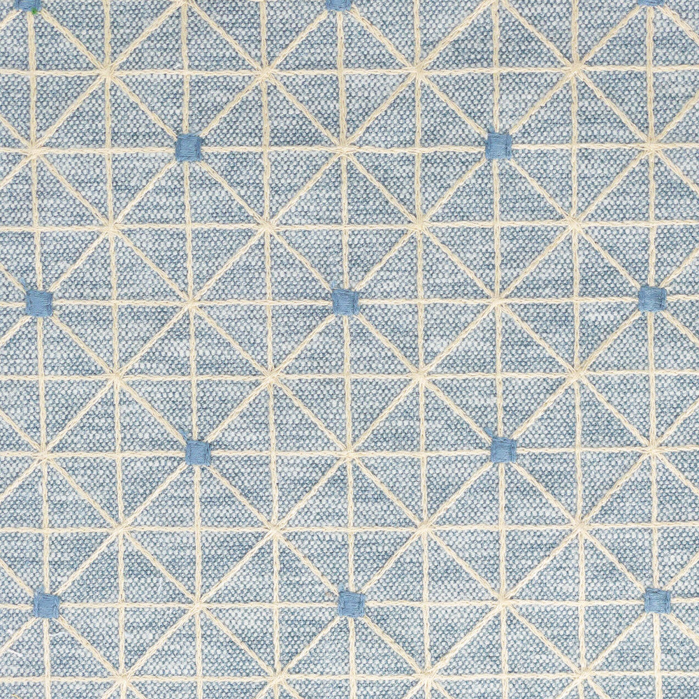 Lucille 3 Harbor by Stout Fabric Stout Fabric Lucille 3 HarborFabric RAINBOW LIBRARY BREEZE/AEGEAN 71%POL 29%COT %REMB INDIA </p><p>Repeat: H: 3.250, V: 3.250 52 in - Fabric Carolina -