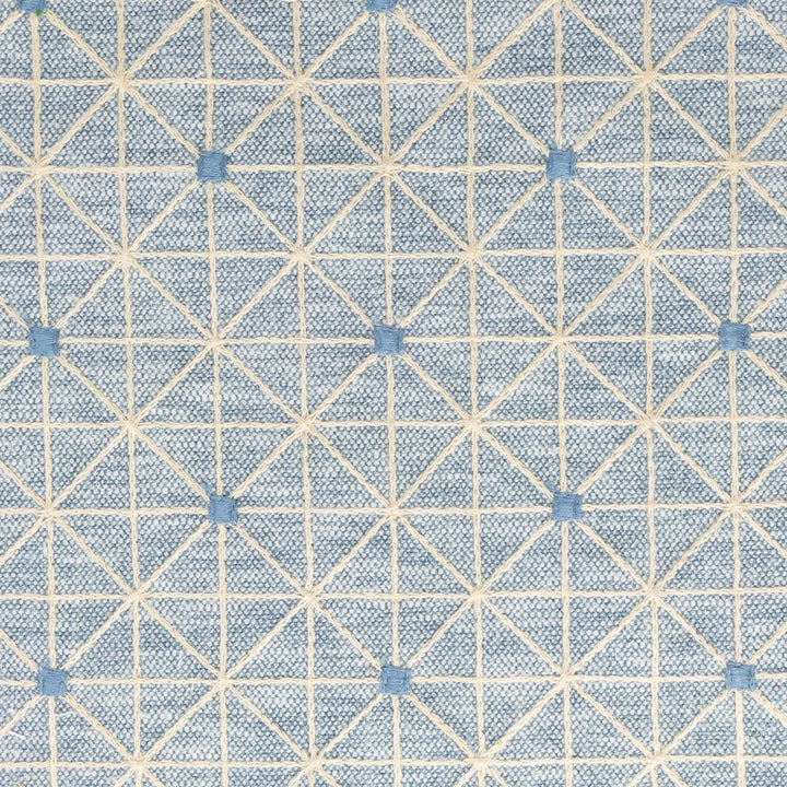 Lucille 3 Harbor by Stout Fabric RAINBOW LIBRARY BREEZE/AEGEAN 71%POL 29%COT %REMB INDIA MARTINDALE WEAR TEST (20 000 CIRCULAR RUBS) Horizontal: 3.250 and Vertical: 3.250 52 in - Fabric Carolina -