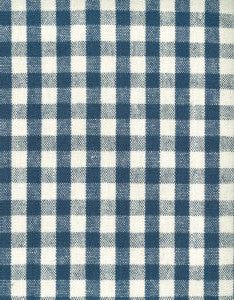 Lucille Marine by Norbar Fabric CARACAS 55% LINEN 45% COTTON CHINA 1"V 1"H 54 - Fabric Carolina -