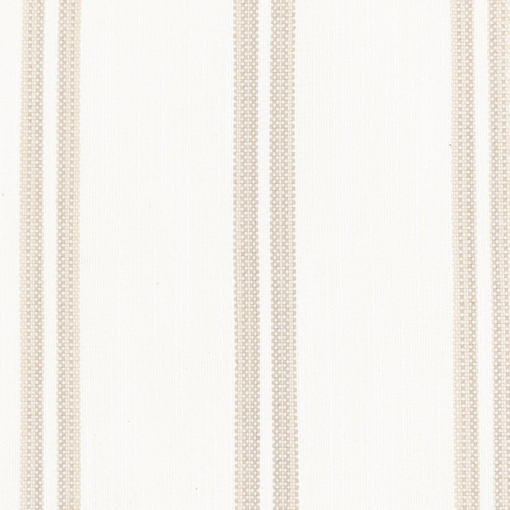 Lucy 4 Toast by Stout Fabric JUST STRIPES NATURAL/CHARCOAL 64%POL 33%COT 2%SVI 1%LIN USA CATB 117-2013 MARTINDALE WEAR TEST (35 000 CIRCULAR RUBS) Horizontal: 0.000 and Vertical: 5.000 54 in - Fabric Carolina -