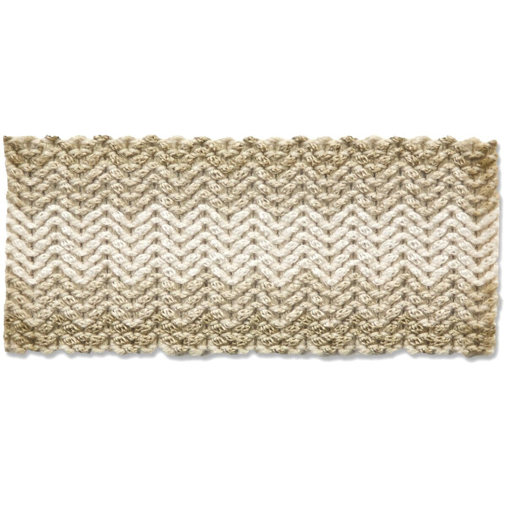 Lugano 6 Linen by Stout Trim NEW WORLD TAPES & BORDERS 38%SVI 19%POL 43%ACR CHINA Horizontal: 0.25 and Vertical: 0 1.5 in - Fabric Carolina -