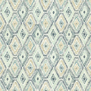 Lurgan 1 Lake by Stout Fabric