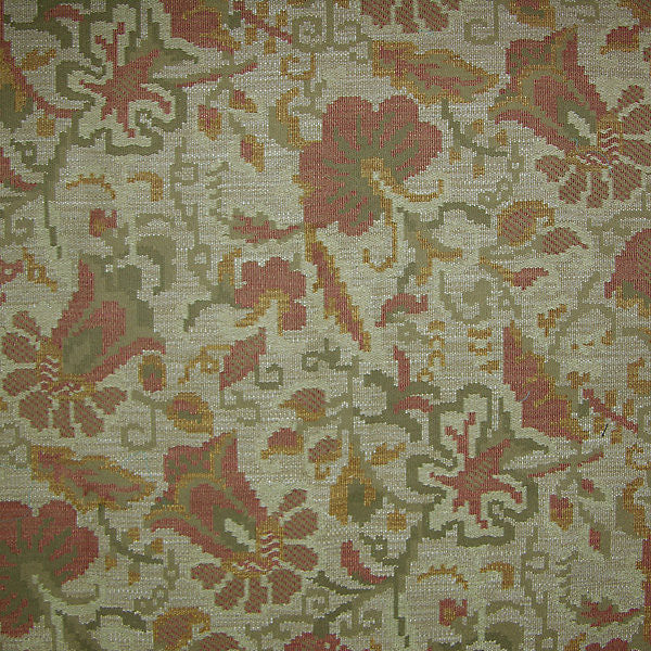 Moldavia/Stone Terracotta 0002-001 by Old World Weavers Fabric STOCKED AT SCALAMANDRE WAREHOUSE 15% LINEN|40% VISCOSE|45% COTTON ITALY MEDIUM DUTY Horizontal: 36.25" and Vertical: 27.5" 55" - Fabric Carolina -
