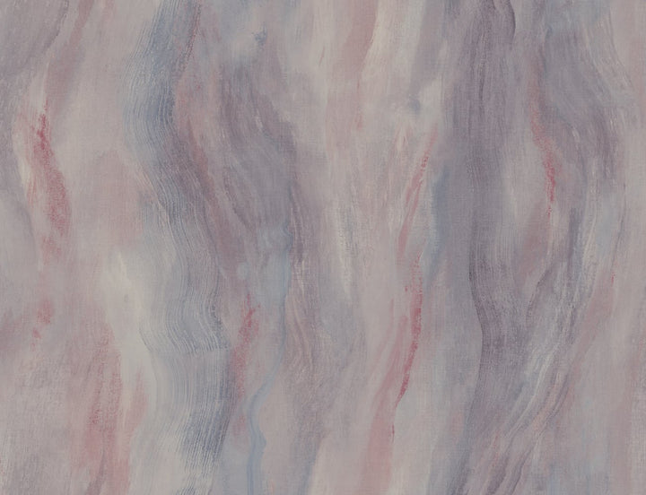 Smoke Texture Embossed Vinyl Bluestone and Rosewood by Seabrook Wallpaper Living with Art United States 60.53 20.87" 27" - Fabric Carolina -
