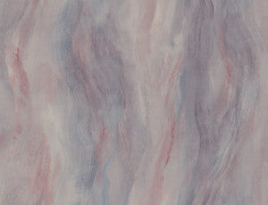 Smoke Texture Embossed Vinyl Bluestone and Rosewood by Seabrook Wallpaper