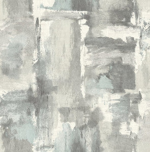 Dry Brush Faux Snowy Mountain by Seabrook Wallpaper
