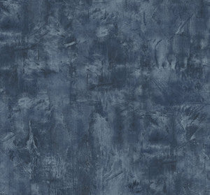 Rustic Stucco Faux Denim Blue by Seabrook Wallpaper