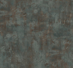 Rustic Stucco Faux Rust and Forest Green by Seabrook Wallpaper