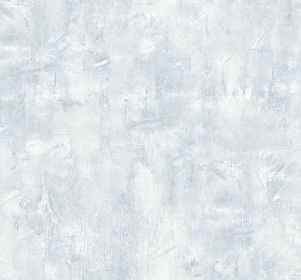 Rustic Stucco Faux Powder Blue by Seabrook Wallpaper Living with Art United States 60.53 25.2" 27" - Fabric Carolina -