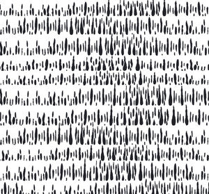 Brush Marks Fabric Black and White by Seabrook Wallpaper