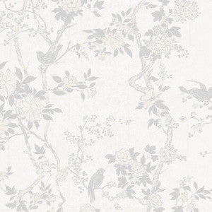 Marlowe Floral Dove by Ralph Lauren Wallcovering