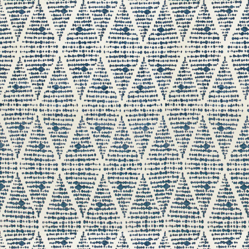 Lyndhurst 1 Dresden by Stout Fabric Rainbow Library Blueberry/Denim 85% Cotton 15% Linen USA FLAME RETARDANT-CA BULLETIN 117-SECTION E Horizontal: 18.375 and Vertical: 25.75 56 in - Fabric Carolina -